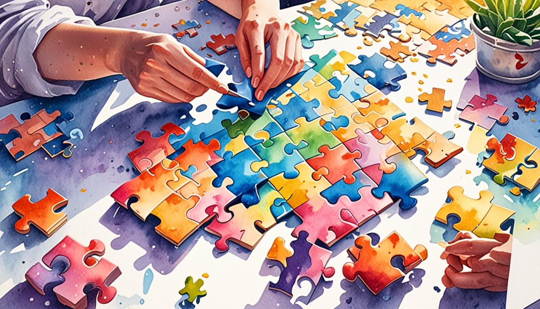 Exploring the Impact of Puzzles on Cognitive Flexibility and Memory Enhancement